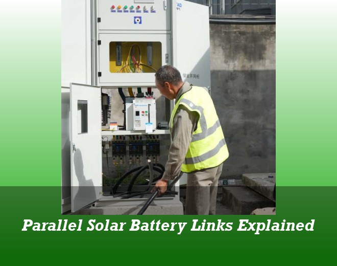 Parallel Solar Battery Links Explained